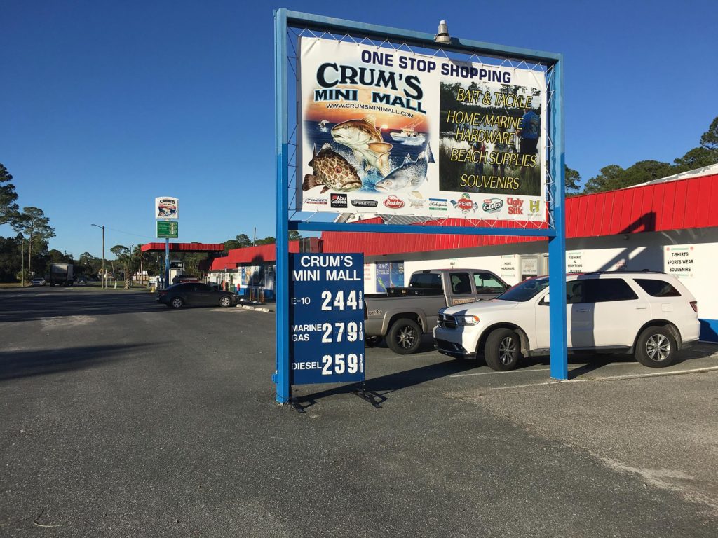 Crums Mini Mall 8509845501 Panacea Fishing supplies